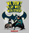 Women's DC League of Super-Pets We Don’t Play Well With Others T-Shirt