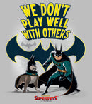 Girl's DC League of Super-Pets We Don’t Play Well With Others T-Shirt