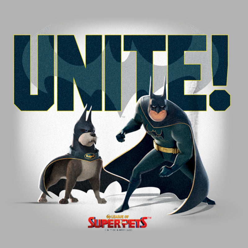 Boy's DC League of Super-Pets Batman and Ace Unite T-Shirt