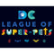 Men's DC League of Super-Pets Colorful Hero Logos T-Shirt