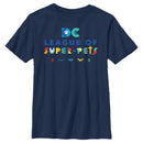 Boy's DC League of Super-Pets Colorful Hero Logos T-Shirt