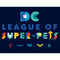 Boy's DC League of Super-Pets Colorful Hero Logos T-Shirt