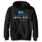 Boy's DC League of Super-Pets Colorful Hero Logos Pull Over Hoodie