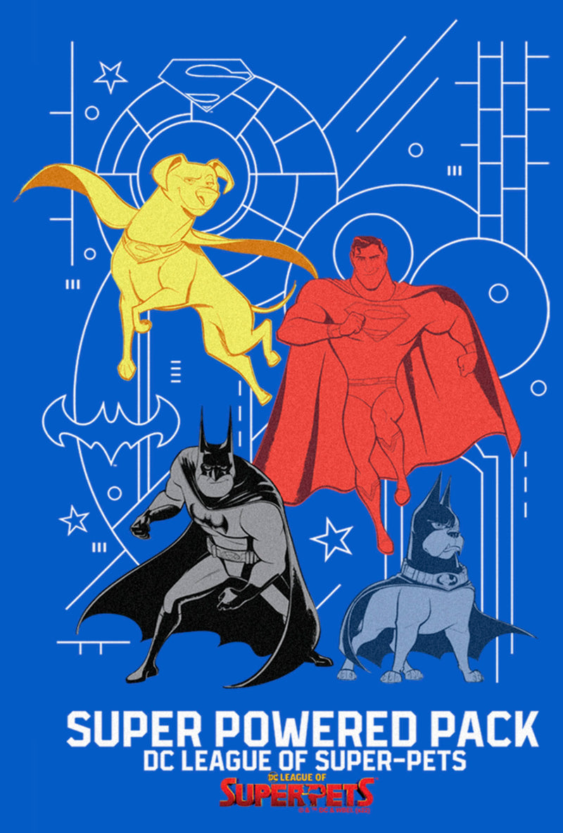 Men's DC League of Super-Pets Chromatic Super Power Pack T-Shirt