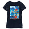 Girl's DC League of Super-Pets Battle Ready Poster T-Shirt