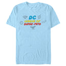 Men's DC League of Super-Pets Logo Doodle T-Shirt