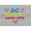 Boy's DC League of Super-Pets Logo Doodle T-Shirt