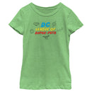 Girl's DC League of Super-Pets Logo Doodle T-Shirt