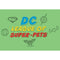 Girl's DC League of Super-Pets Logo Doodle T-Shirt