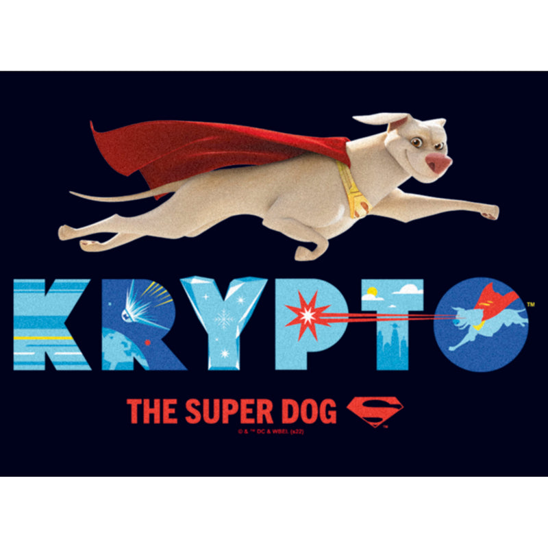 Junior's DC League of Super-Pets Krypto Super Dog T-Shirt