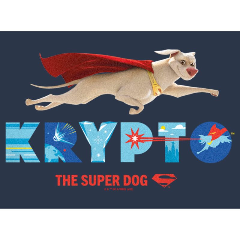 Junior's DC League of Super-Pets Krypto Super Dog Racerback Tank Top