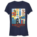 Junior's DC League of Super-Pets Super Powered Pack Panels T-Shirt