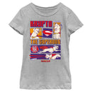 Girl's DC League of Super-Pets Krypto the Superdog T-Shirt