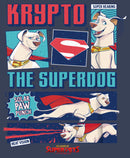 Boy's DC League of Super-Pets Krypto the Superdog Comic T-Shirt