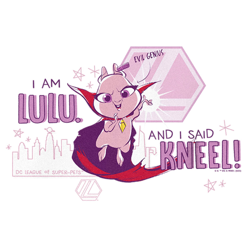 Boy's DC League of Super-Pets I Am Lulu and I Said Kneel T-Shirt