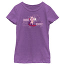 Girl's DC League of Super-Pets I am Lulu and I Said Kneel Cartoon T-Shirt