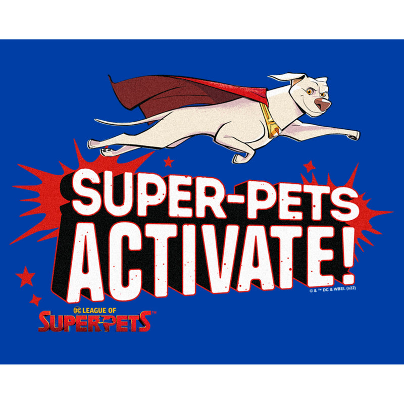 Men's DC League of Super-Pets Krypto Super-Pets Activate T-Shirt