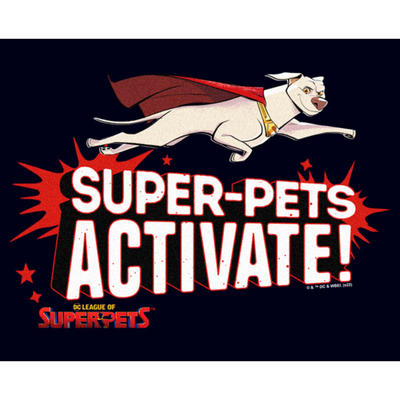 Women's DC League of Super-Pets Krypto Super-Pets Activate T-Shirt