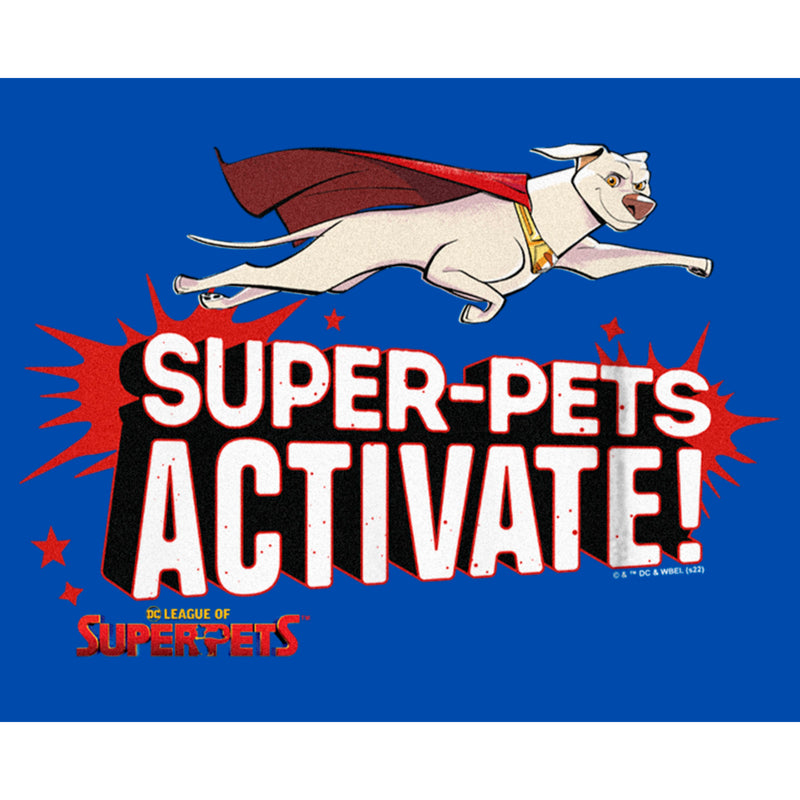 Boy's DC League of Super-Pets Krypto Super-Pets Activate T-Shirt