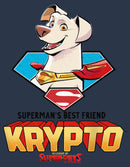 Junior's DC League of Super-Pets Krypto Superman's Best Friend Racerback Tank Top