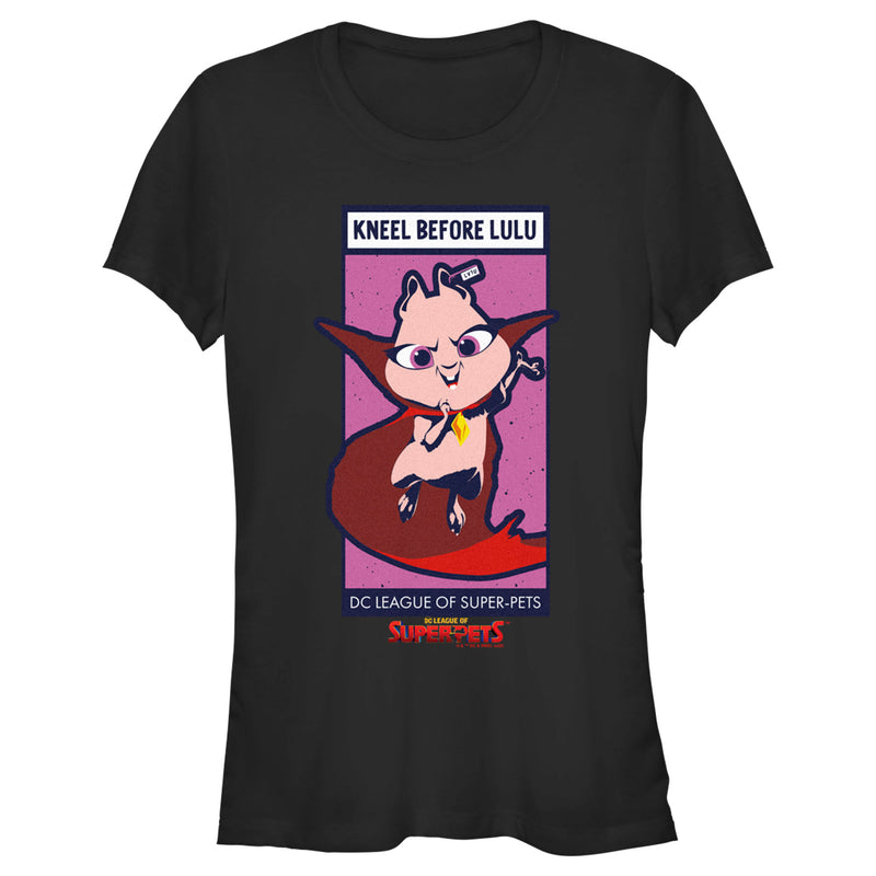 Junior's DC League of Super-Pets Kneel Before Lulu Poster T-Shirt