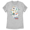 Women's DC League of Super-Pets Metropolis Map T-Shirt