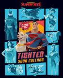 Women's DC League of Super-Pets Tighten Your Collars Panels T-Shirt