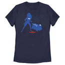 Women's DC League of Super-Pets Wonder Woman and PB Silhouette T-Shirt