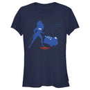 Junior's DC League of Super-Pets Wonder Woman and PB Silhouette T-Shirt