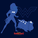 Boy's DC League of Super-Pets Wonder Woman and PB Silhouette T-Shirt