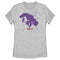 Women's DC League of Super-Pets Lex Luthor and Lulu Silhouettes T-Shirt