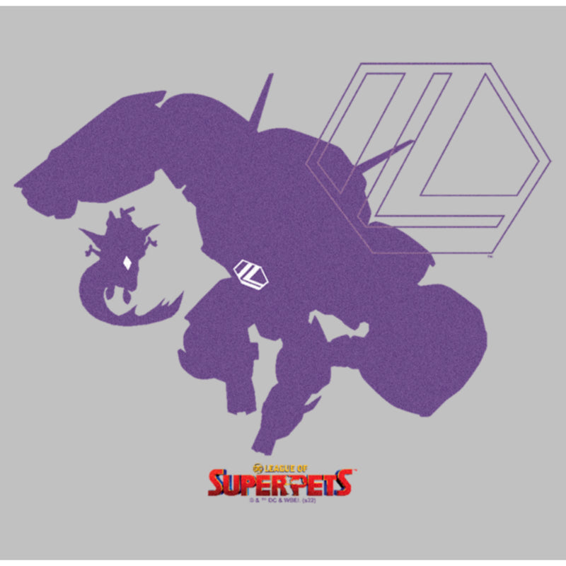 Women's DC League of Super-Pets Lex Luthor and Lulu Silhouettes T-Shirt