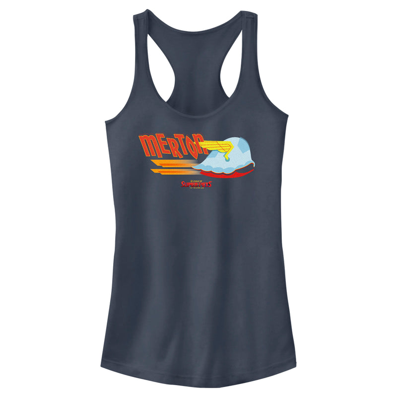 Junior's DC League of Super-Pets Merton Wing Shell Racerback Tank Top