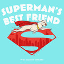 Junior's DC League of Super-Pets Superman's Best Friend Flying Krypto Racerback Tank Top