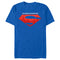 Men's DC League of Super-Pets Skyline Superman Crest T-Shirt