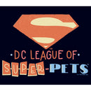 Junior's DC League of Super-Pets Superman Emblem Cutouts T-Shirt