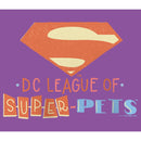 Girl's DC League of Super-Pets Superman Emblem Cutouts T-Shirt