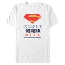 Men's DC League of Super-Pets Dotted Superman Crest T-Shirt