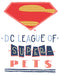 Men's DC League of Super-Pets Dotted Superman Crest T-Shirt