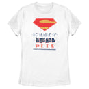 Women's DC League of Super-Pets Dotted Superman Crest T-Shirt