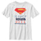 Boy's DC League of Super-Pets Dotted Superman Crest T-Shirt