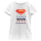 Girl's DC League of Super-Pets Dotted Superman Crest T-Shirt