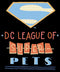 Junior's DC League of Super-Pets Superman Dot Logo Cutouts T-Shirt