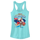 Junior's DC League of Super-Pets Superman and Krypto Walk O'Clock Racerback Tank Top