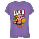 Junior's DC League of Super-Pets Rule the World Lulu Badge T-Shirt