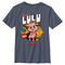 Boy's DC League of Super-Pets Rule the World Lulu Badge T-Shirt