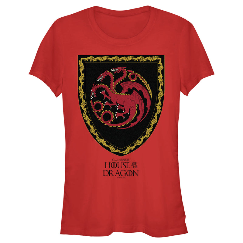 Junior's Game of Thrones: House of the Dragon Targaryen Crest T-Shirt