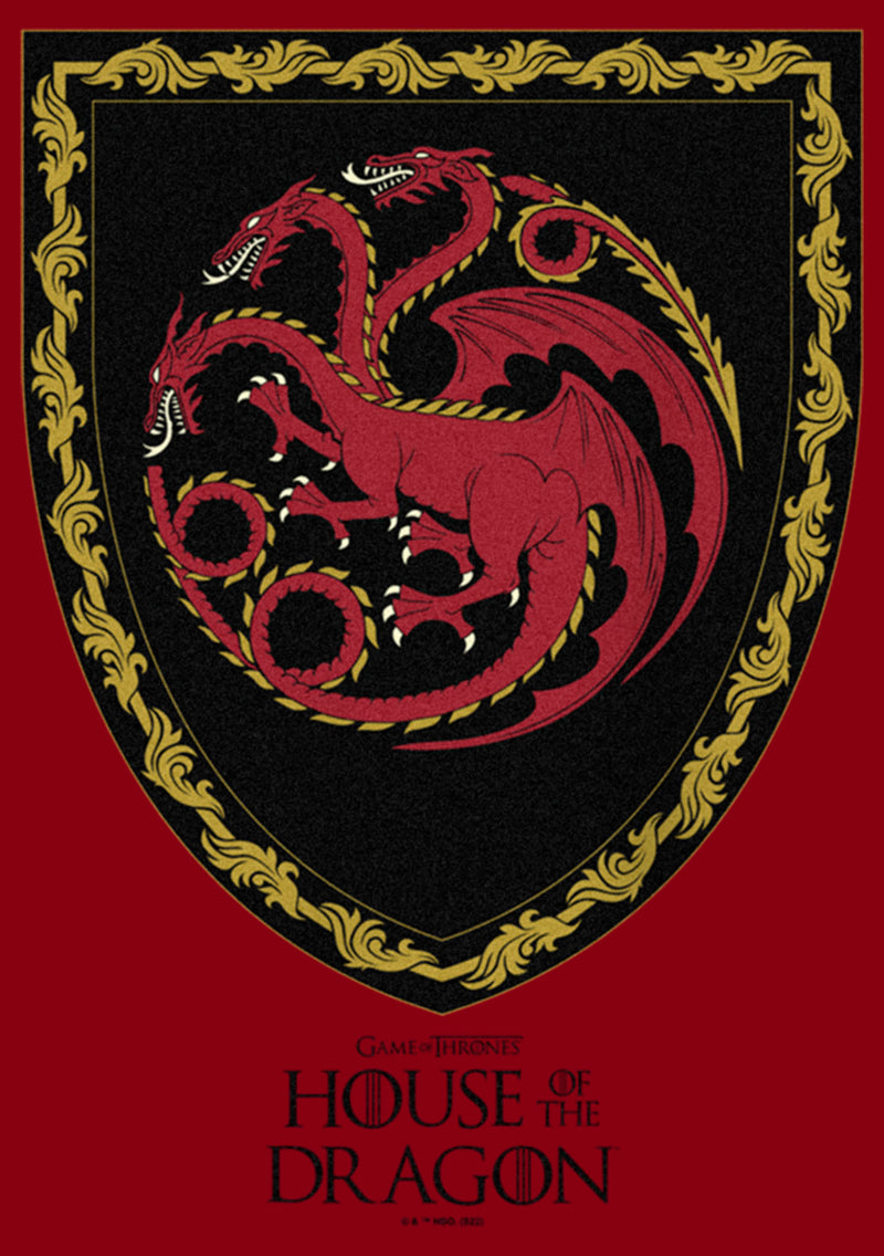 Junior's Game of Thrones: House of the Dragon Targaryen Crest Racerback Tank Top