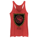 Women's Game of Thrones: House of the Dragon Targaryen Crest Racerback Tank Top