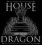 Women's Game of Thrones: House of the Dragon Iron Throne Logo T-Shirt